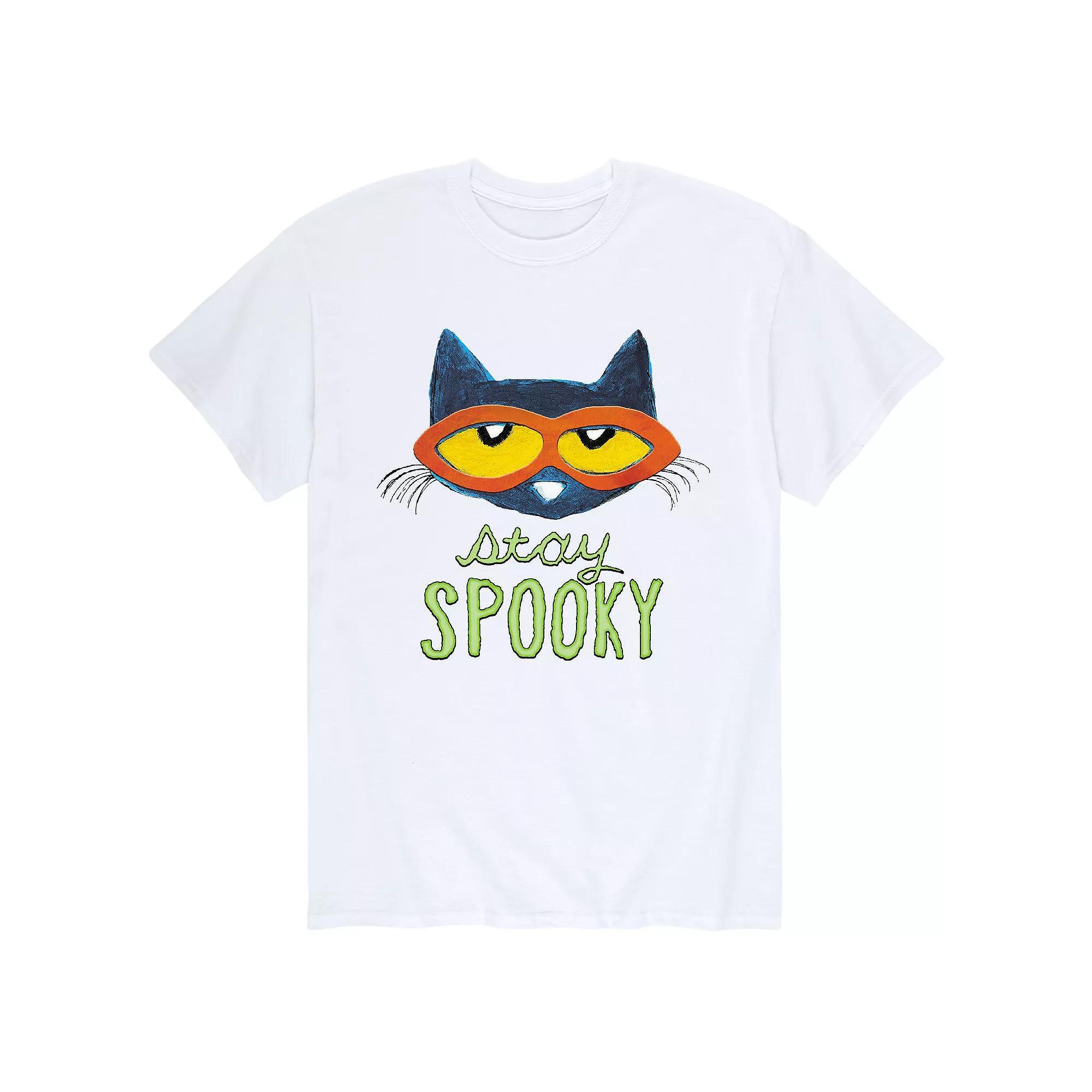 Mens Pete The Cat Stay Spooky Tee Product Image