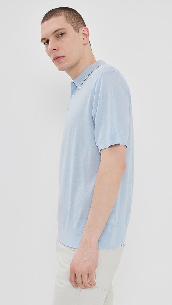 Vince Short Sleeve Polo | Shopbop Product Image