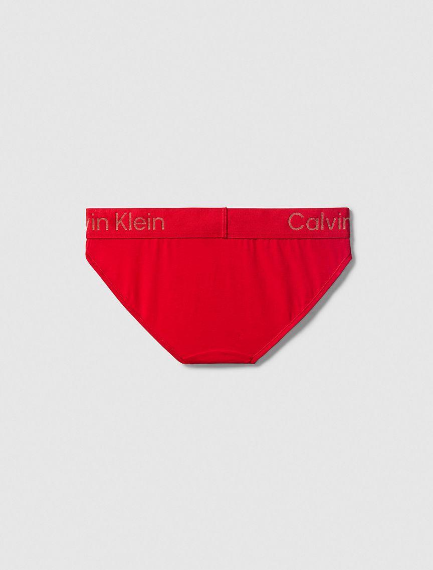 Calvin Klein Womens Icon Cotton Modal Bikini - Black - XS Product Image