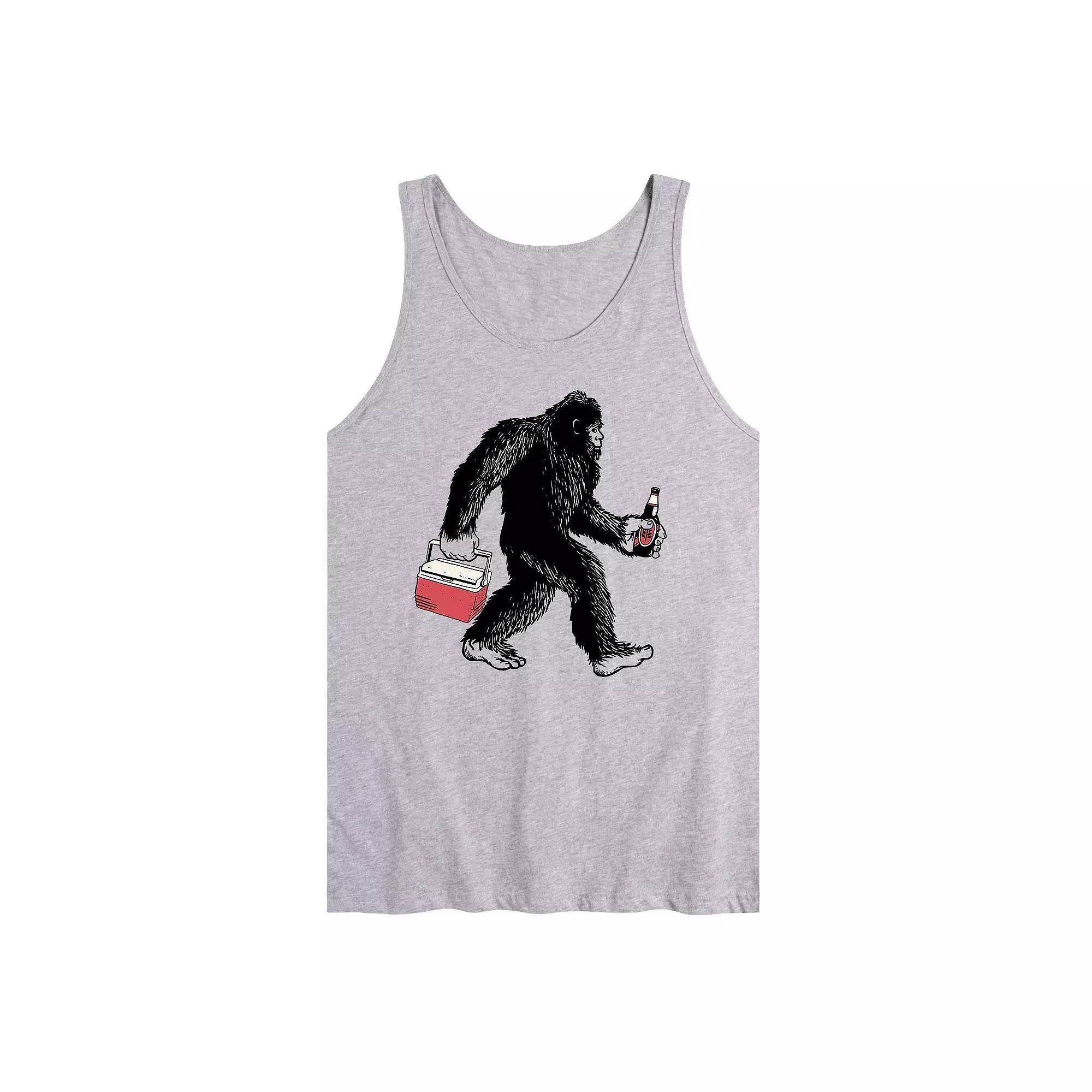 Mens Bigfoot Cooler Graphic Tank Top Product Image