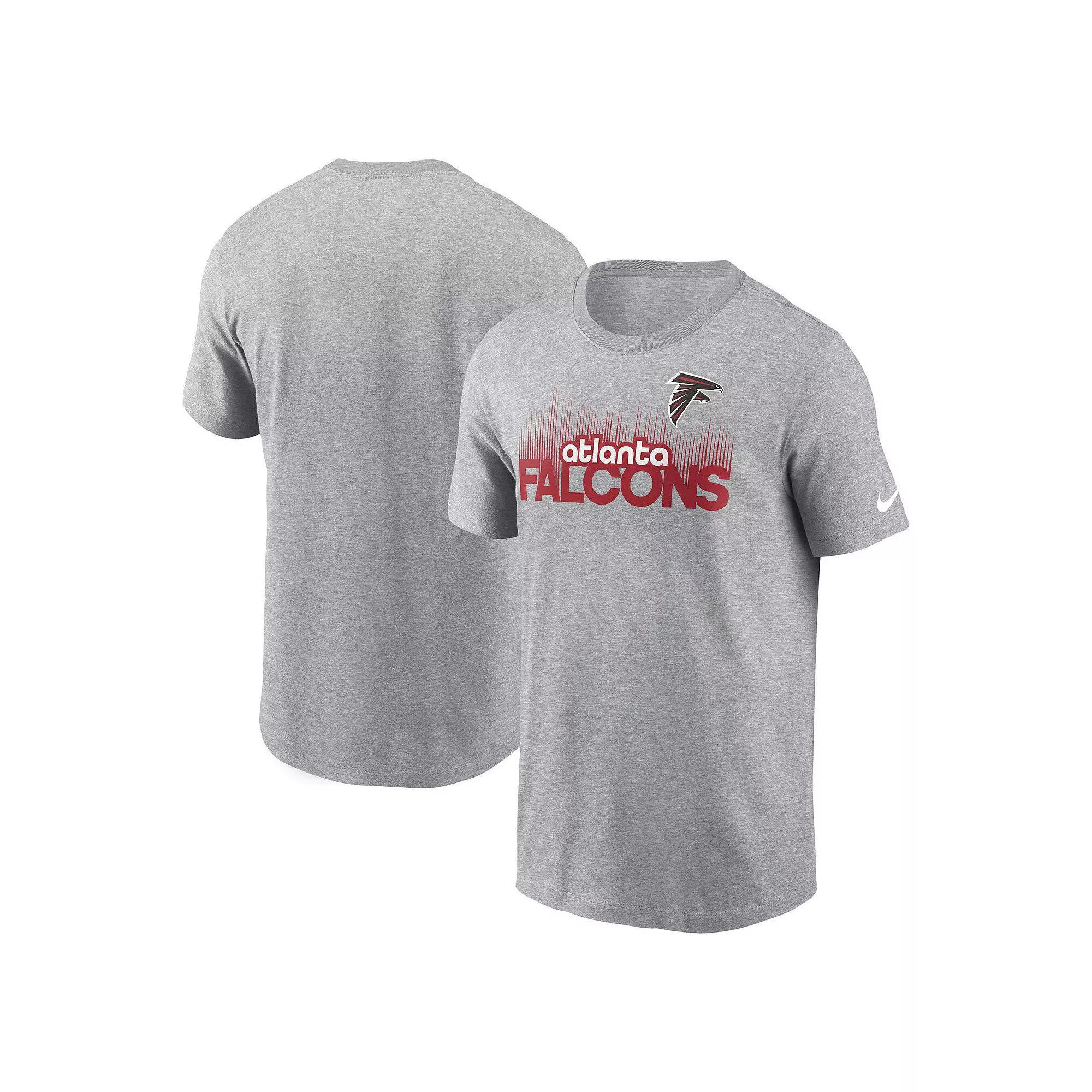 Men's Nike Heather Gray Miami Marlins Home Team Athletic Arch T-Shirt, Size: 3XL, Grey Product Image