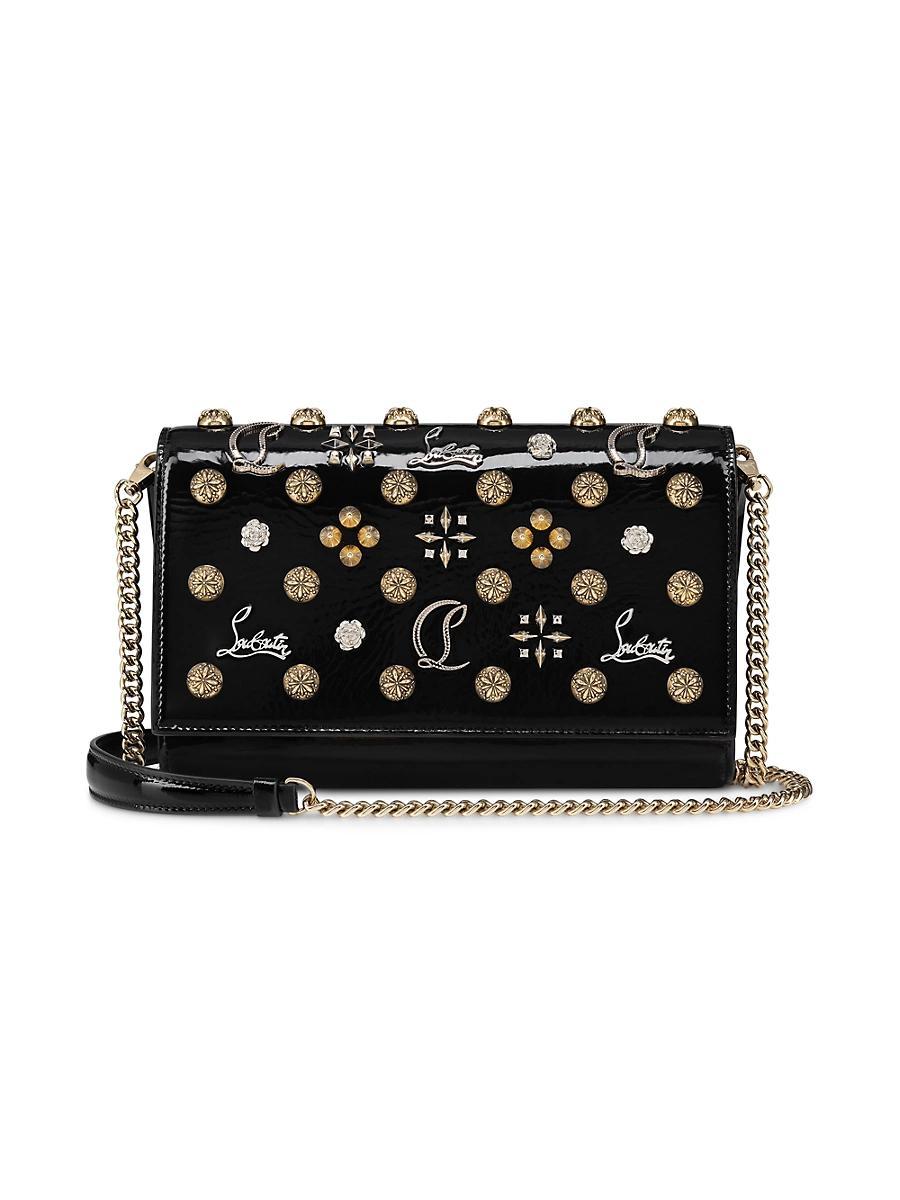 Womens Paloma Patent Leather Clutch Product Image