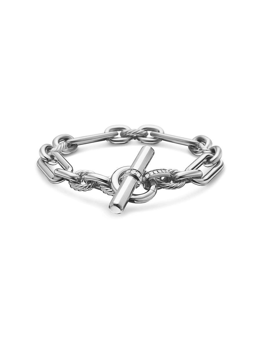 David Yurman Lexington Chain Bracelet with Diamonds Product Image