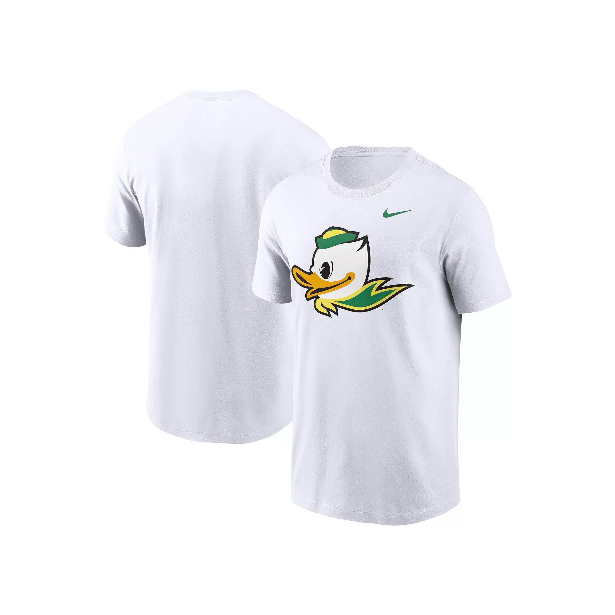 Men's Nike White Oregon Ducks Primetime Alternate Logo T-Shirt, Size: Large Product Image