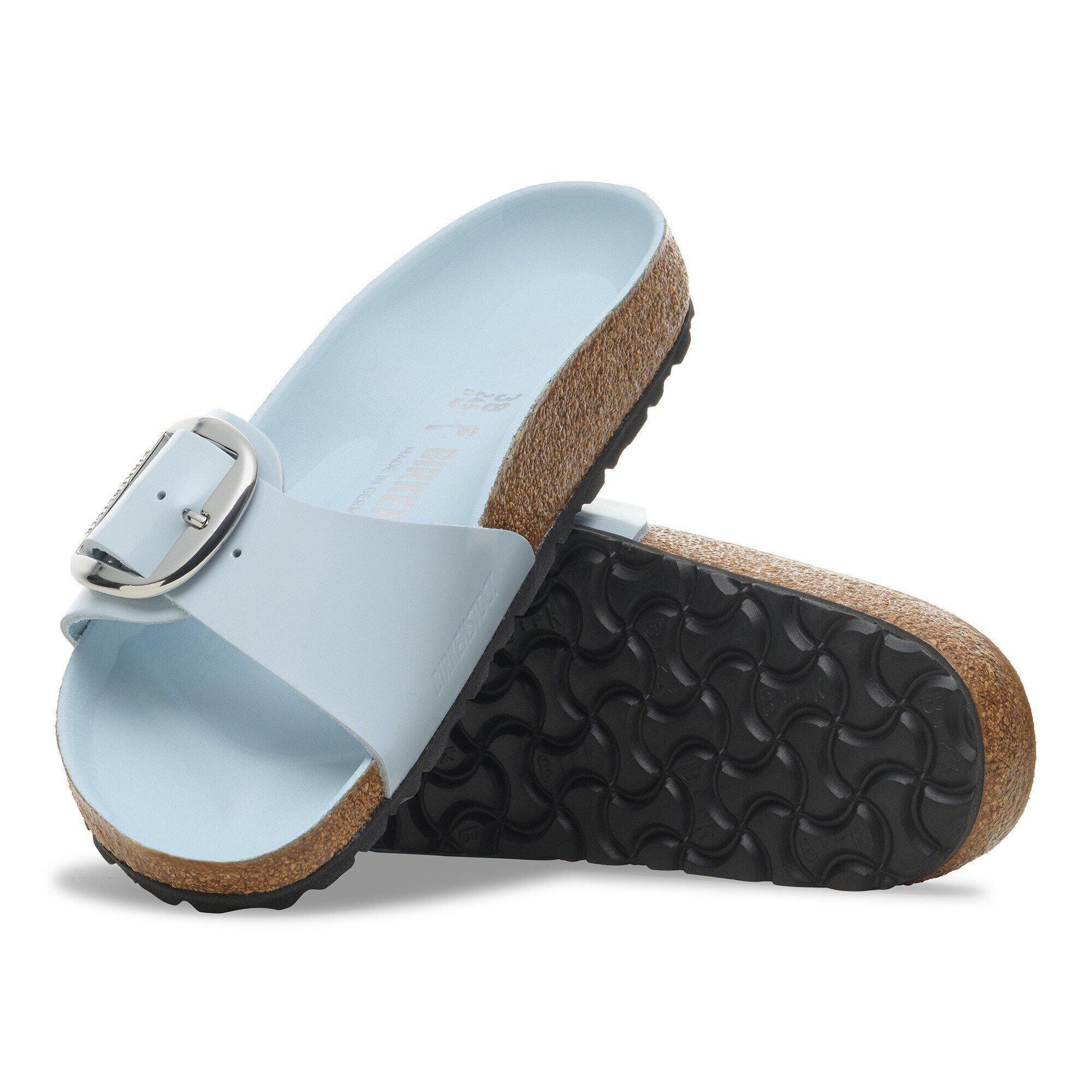 Madrid Big Buckle Natural Leather Patent Product Image