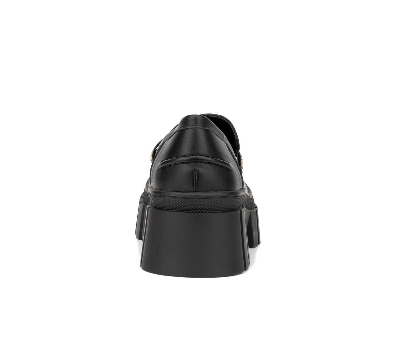 Women's New York and Company Seraphina Platform Loafers Product Image