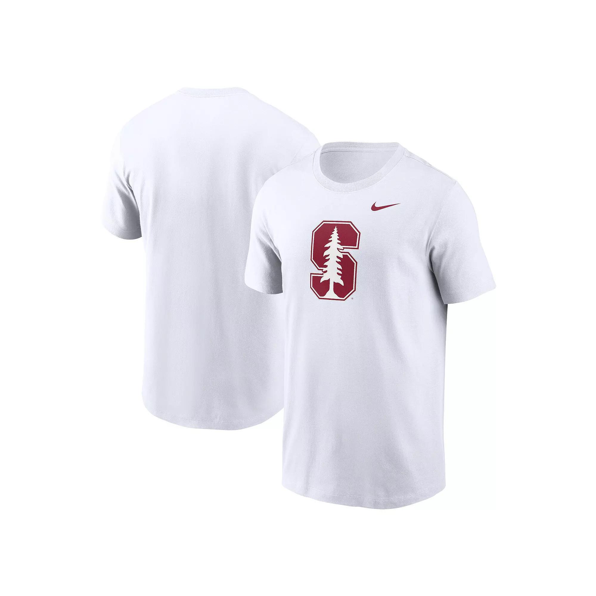 Men's Nike White Stanford Cardinal Primetime Evergreen Logo T-Shirt, Size: XL Product Image