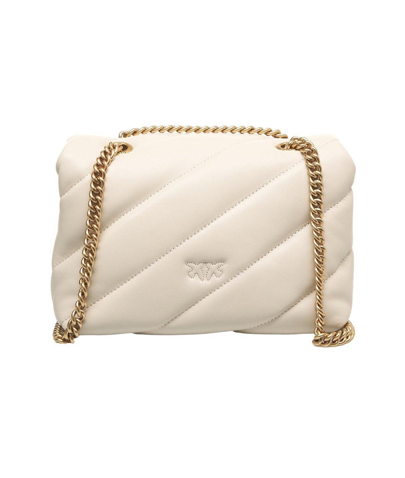 Leather shoulder bag 'Mini Love Puff' Product Image