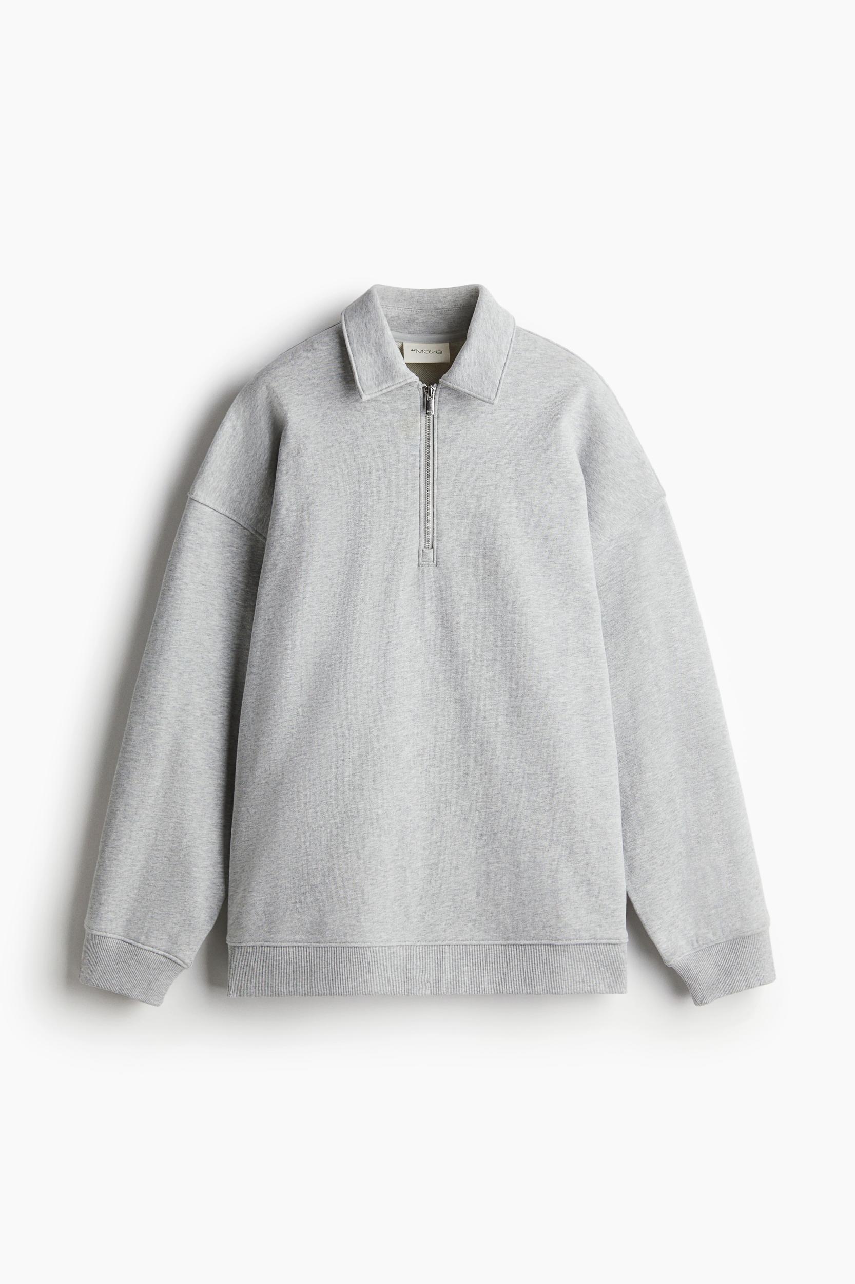 Sports Sweatshirt with Collar Product Image