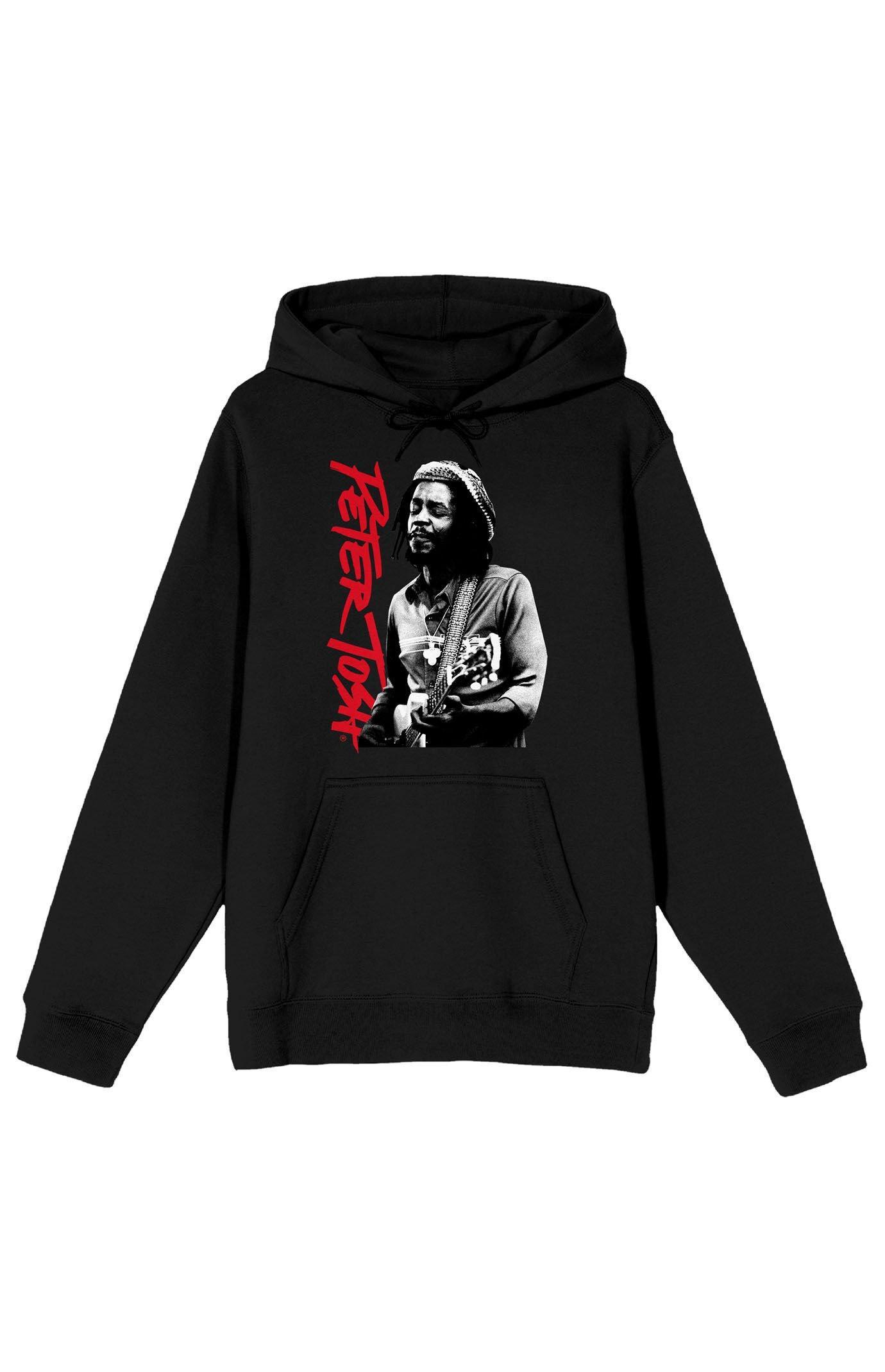 Men's Peter Tosh Stepping Razor Graphic Hoodie, Size: Large, Black Product Image