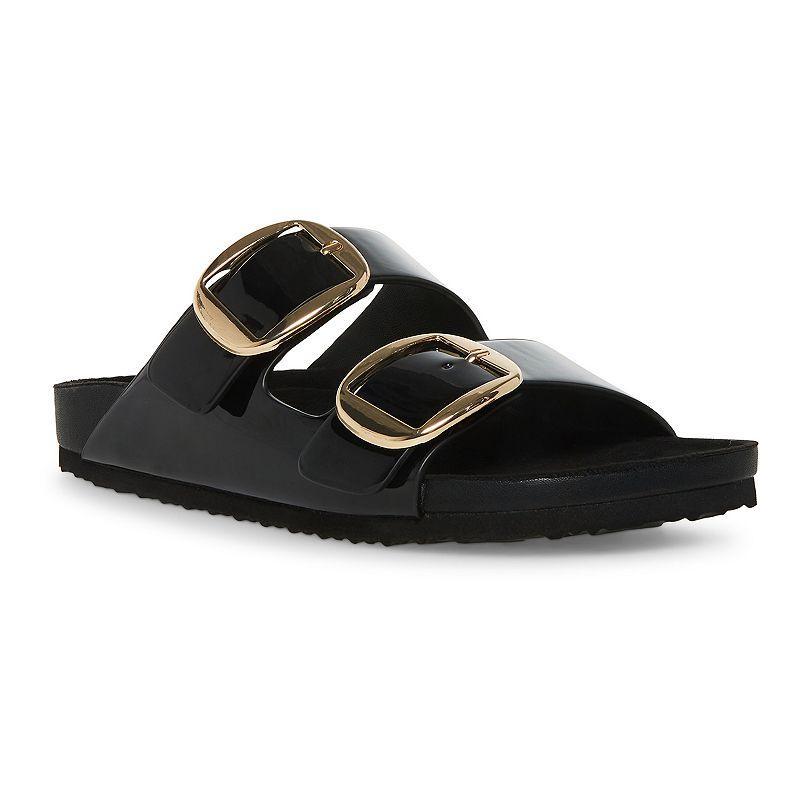 madden girl Bodiee Women's Sandals, Size: 11, Black Patent Product Image