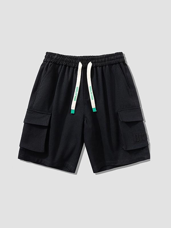Men's Loose Large Pocket Casual Shorts Product Image