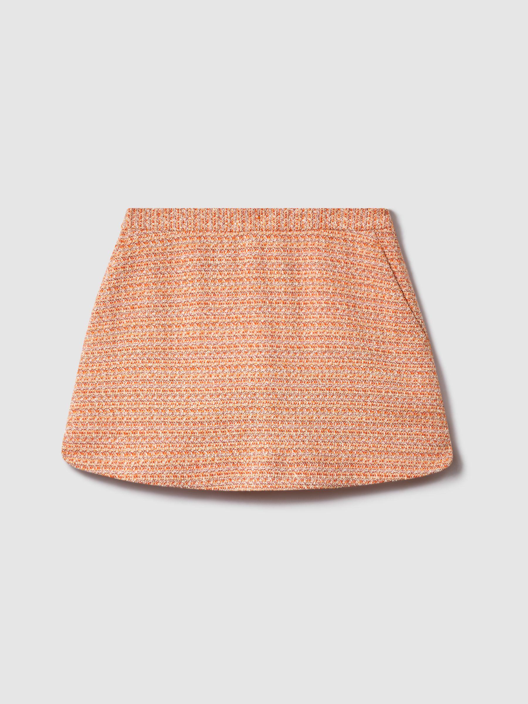 McLaren F1 Boucle Mini Skort in Papaya Product Image