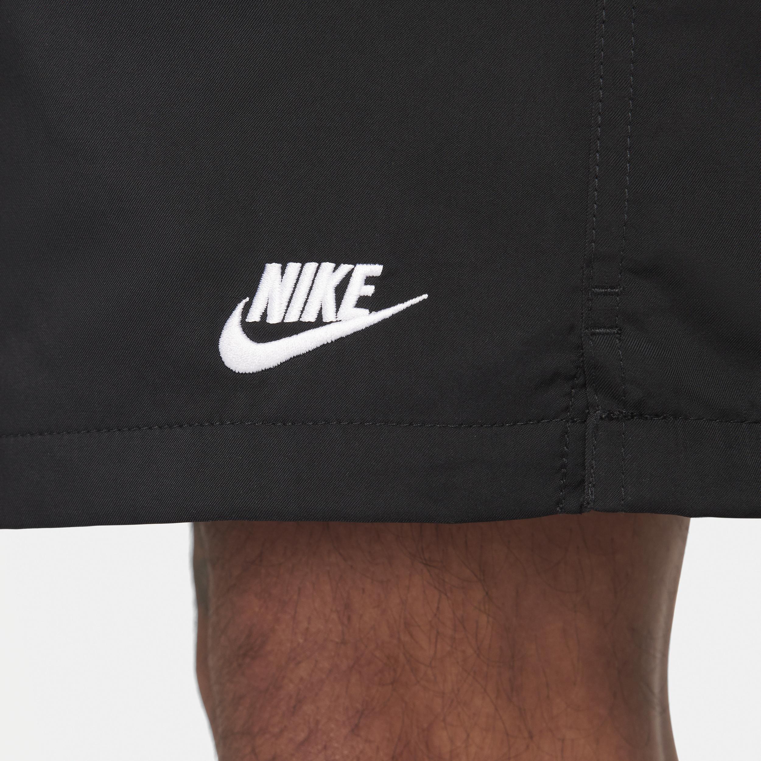 Big & Tall Nike Club Woven Flow Shorts, Men's, Size: Large Tall, Black Product Image