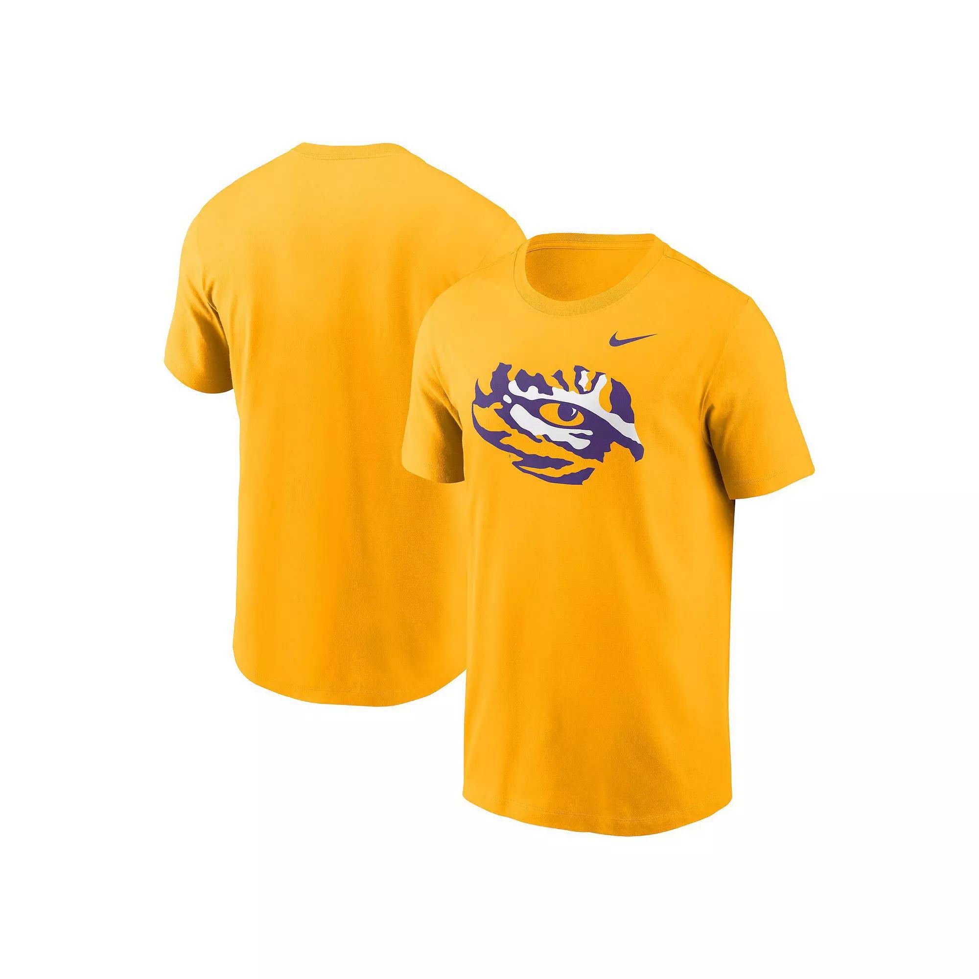 Men's Nike Gold LSU Tigers Primetime Alternate Logo T-Shirt, Size: Medium Product Image