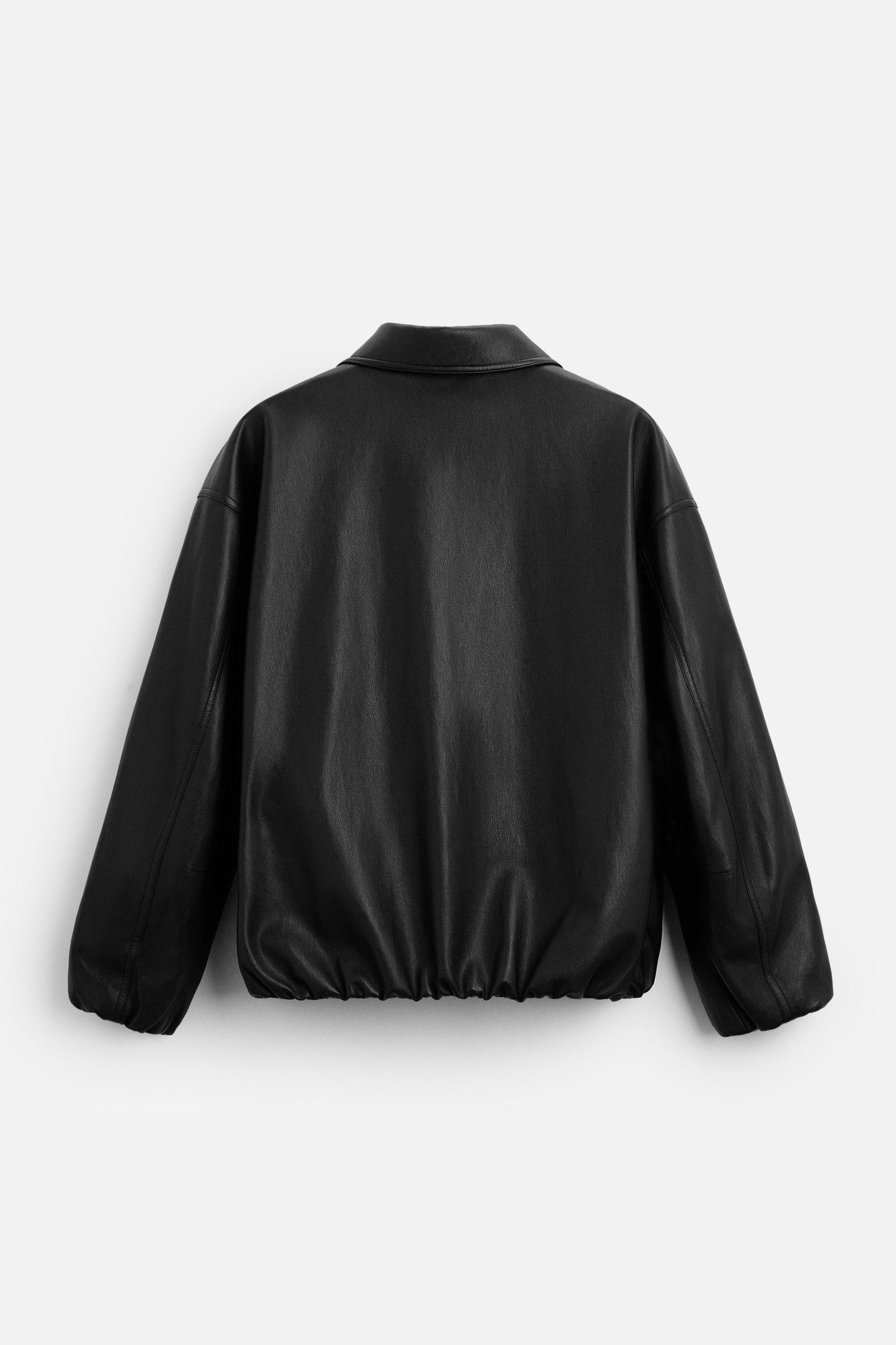 FAUX LEATHER JACKET Product Image