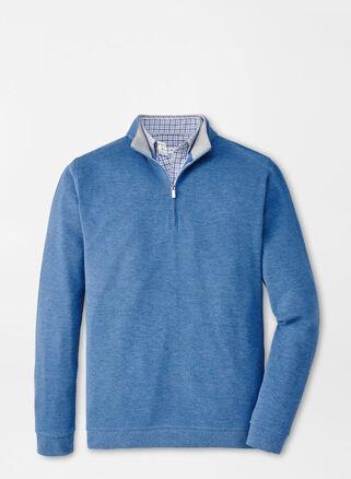 Peter Millar Mens Crown Comfort Pullover | Color: Astral Blue | Size: XXL Product Image