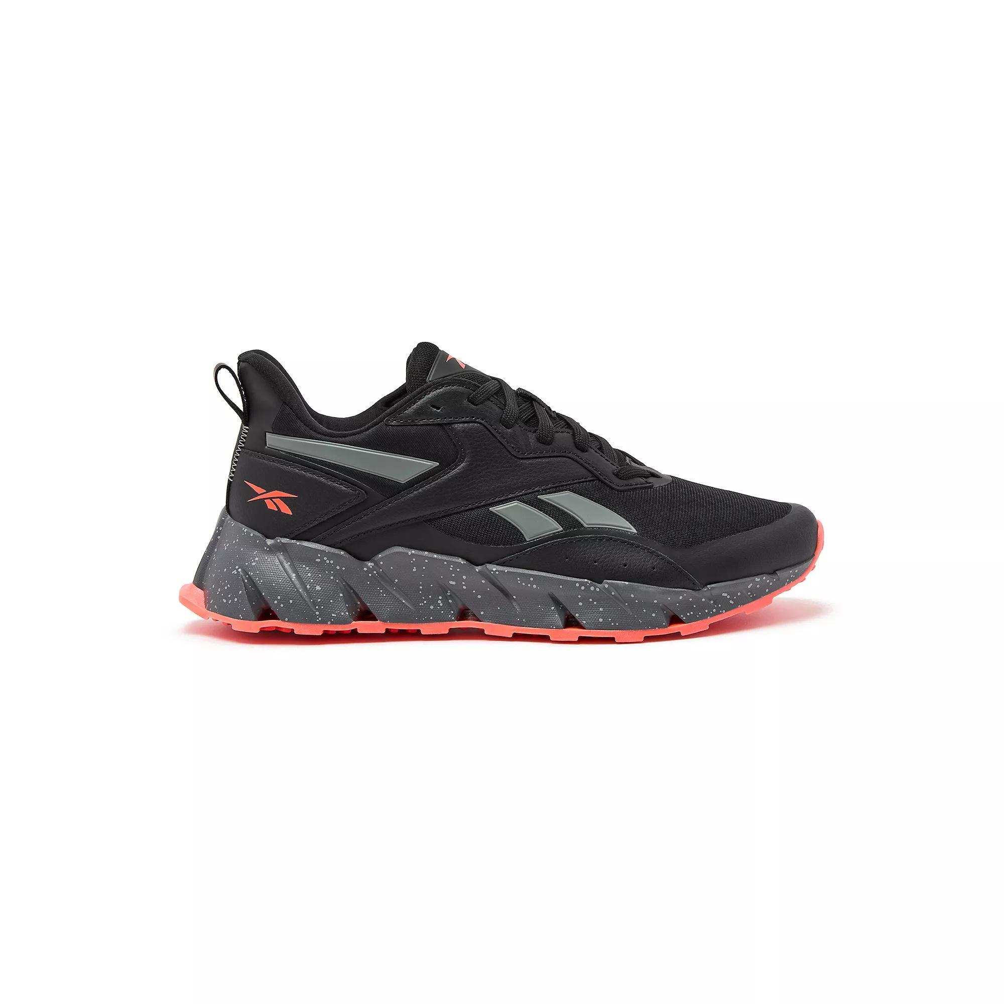 Reebok Vizome Men's Tennis Shoes, Size: 10.5, Black Orange Gray Product Image