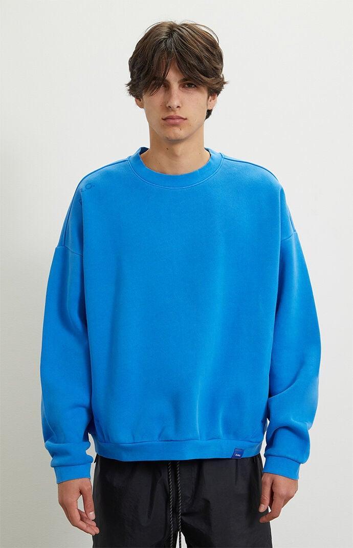A.R.C. Men's Vintage Wash Heavyweight Fleece Crew Neck Sweatshirt - Product Image