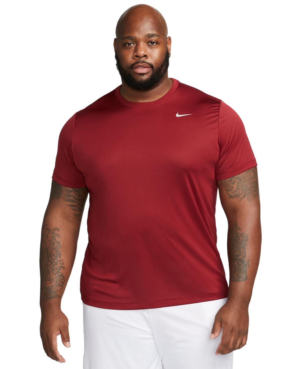 Men's Nike Dri-FIT Legend Fitness Tee, Size: Medium, Univeristy Gold White Product Image