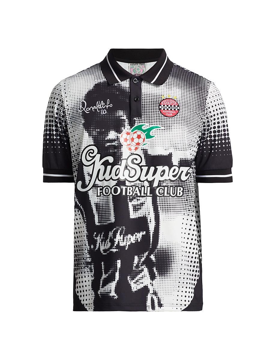 Mens Ronaldinho x KidSuper Soccer Jersey Product Image
