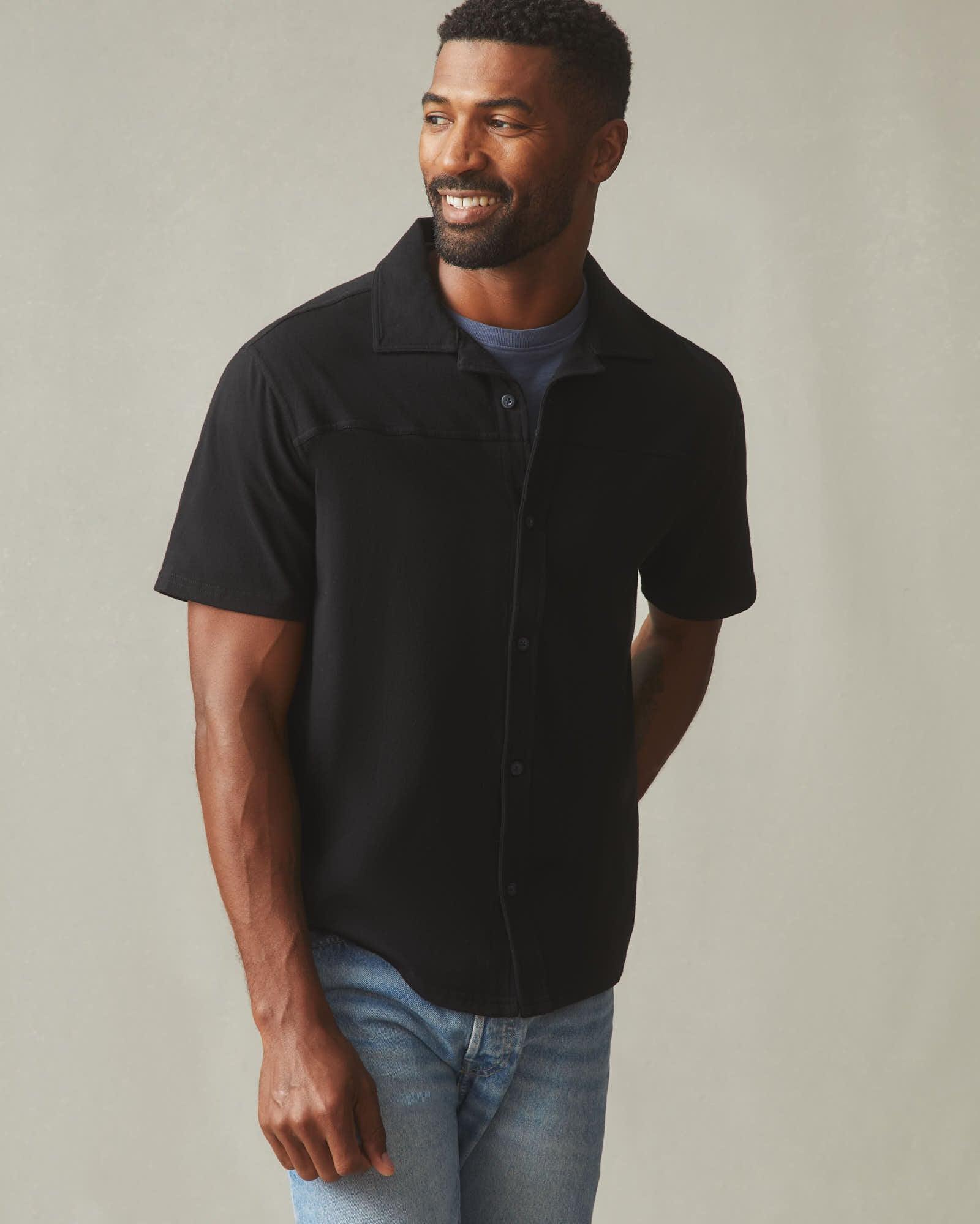 Men's Horizon Shirt - Black Product Image