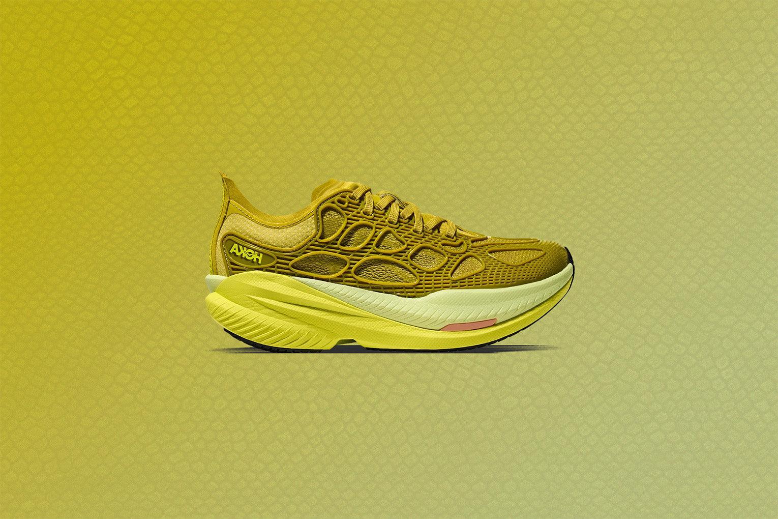 Mach X Caged - Pea Green/Hoka Citrus Male Product Image