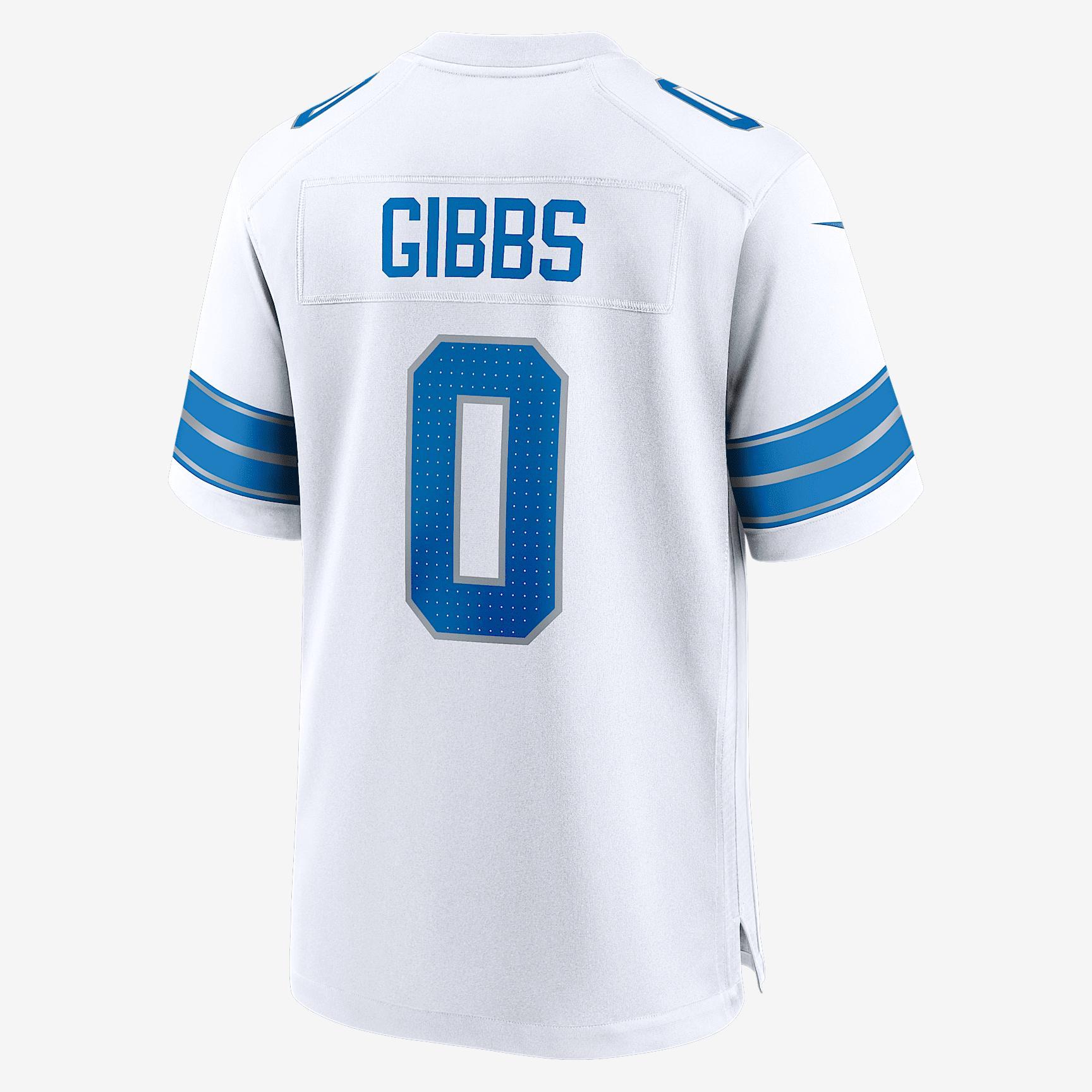 Jahmyr Gibbs Detroit Lions Nike Men's NFL Game Jersey Product Image