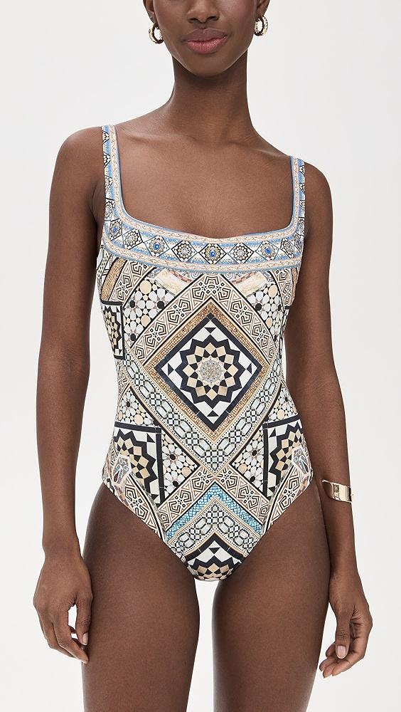 Camilla Underwire Square Neck One Piece | Shopbop Product Image