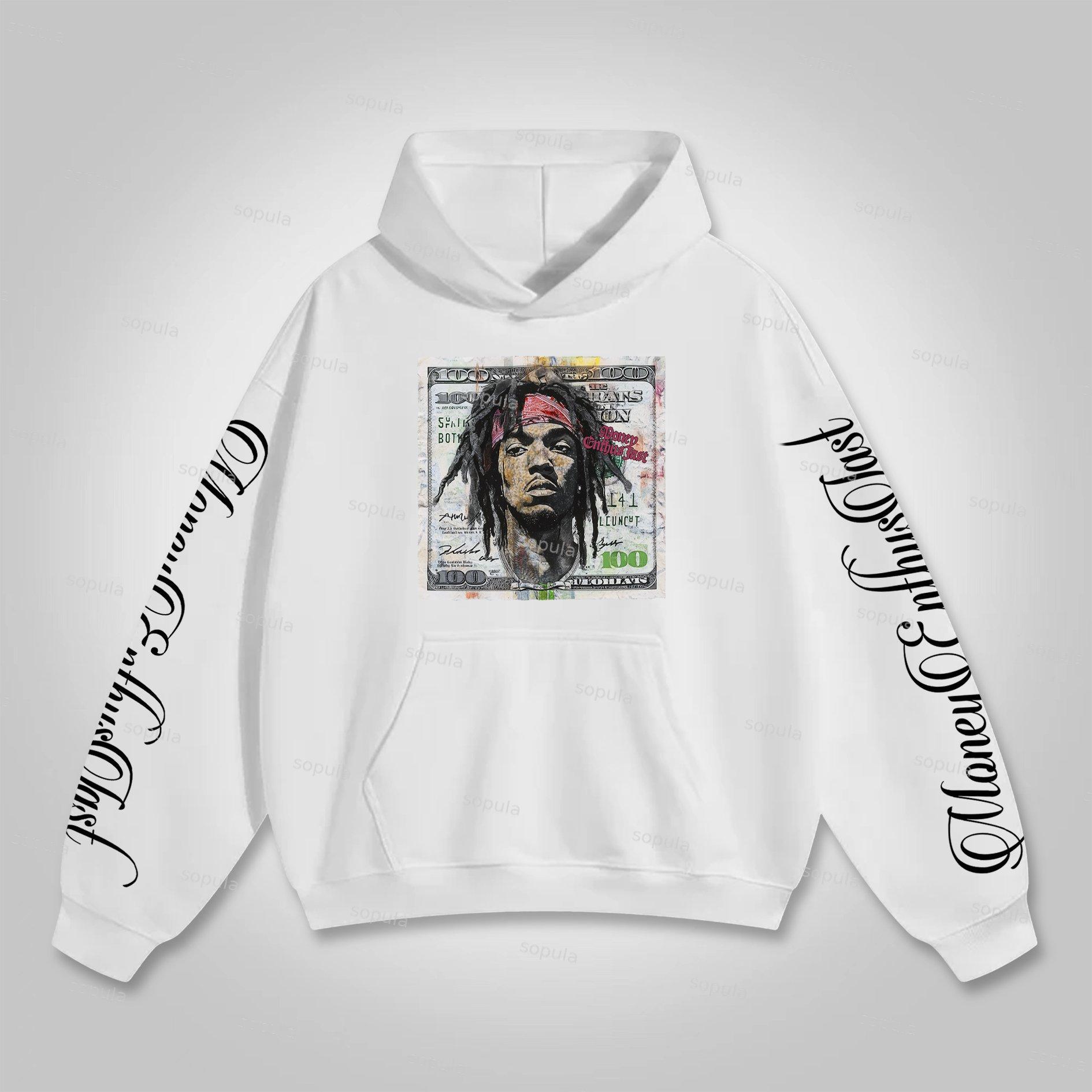 Sopula Street Money Enthusiast Graphics Pocket Hoodie Product Image