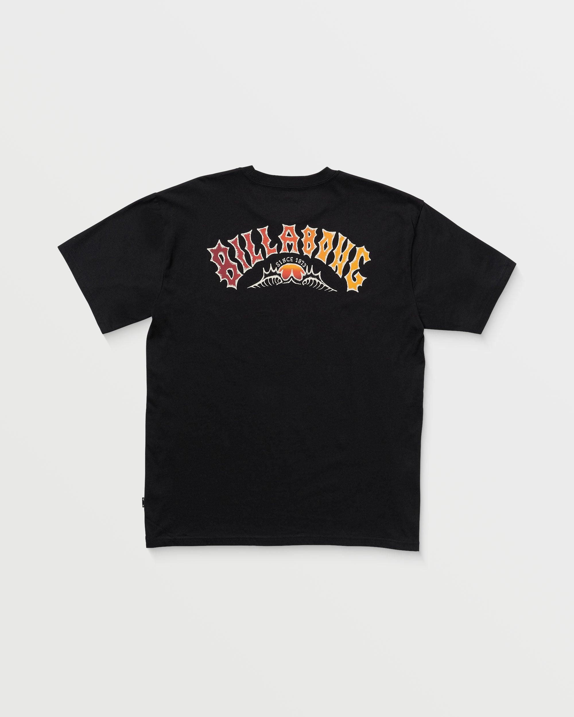 Throwback Regular Short Sleeve Tee - Black Male Product Image
