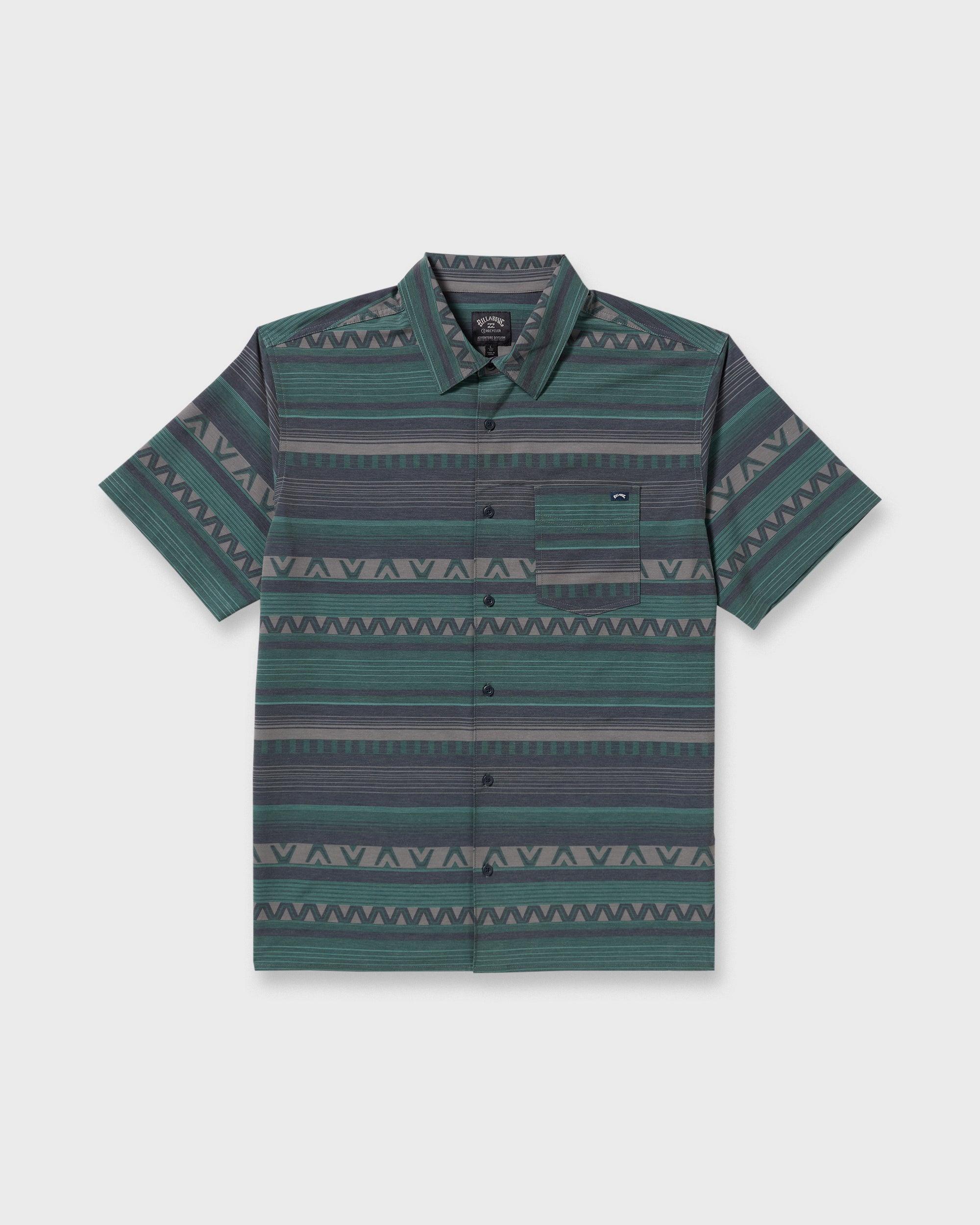 Surftrek Transit Short Sleeve Shirt - Navy Male Product Image