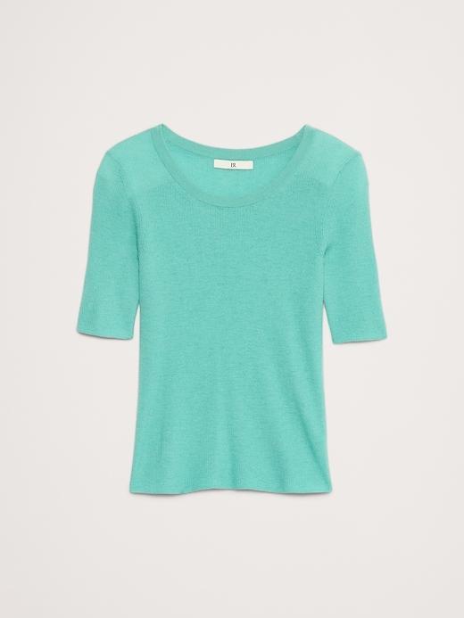 Featherweight Cashmere Scoop-Neck Sweater Product Image