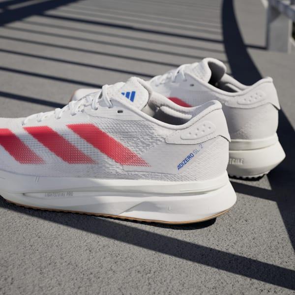 adidas Adizero SL2 Running Shoes Cloud White 7 Womens Product Image