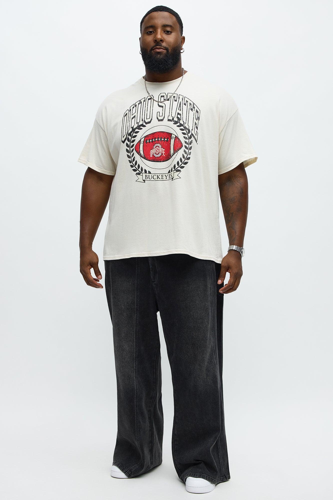 Ohio State Buckeyes Football Short Sleeve Tee - Natural Product Image