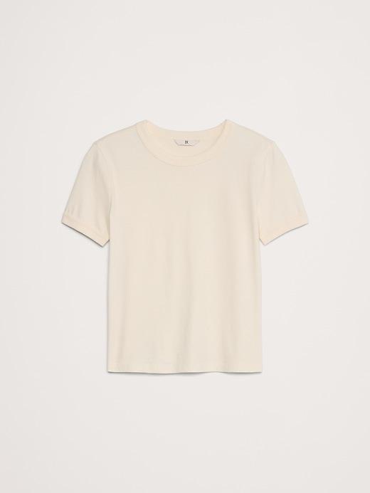 Cotton Crew-Neck T-Shirt Product Image