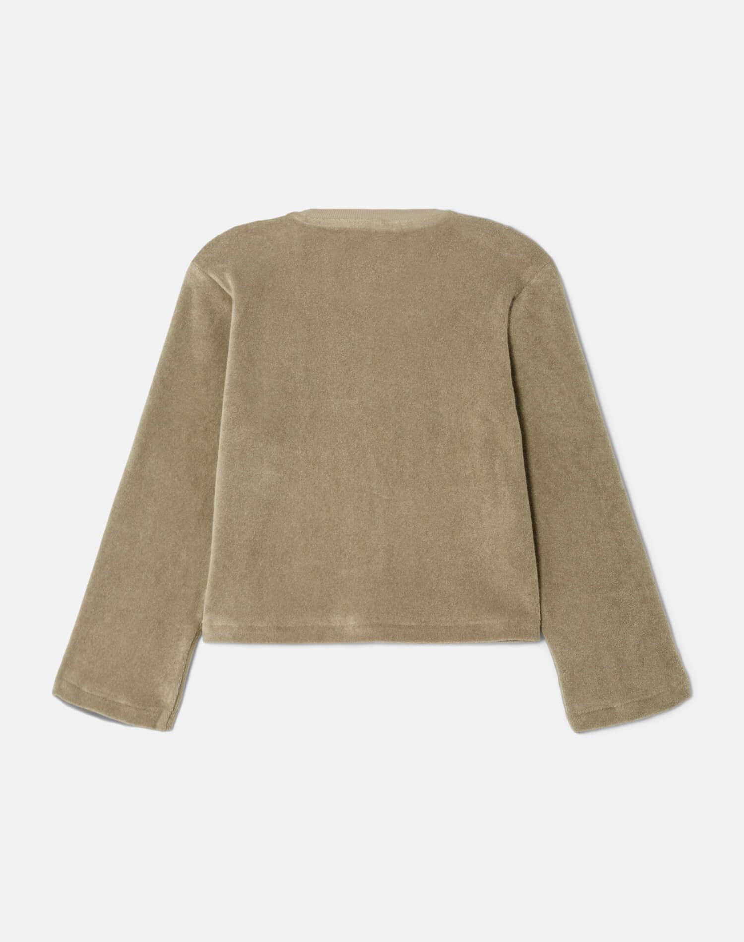Long Sleeve Boxy Tee - Olivos Product Image