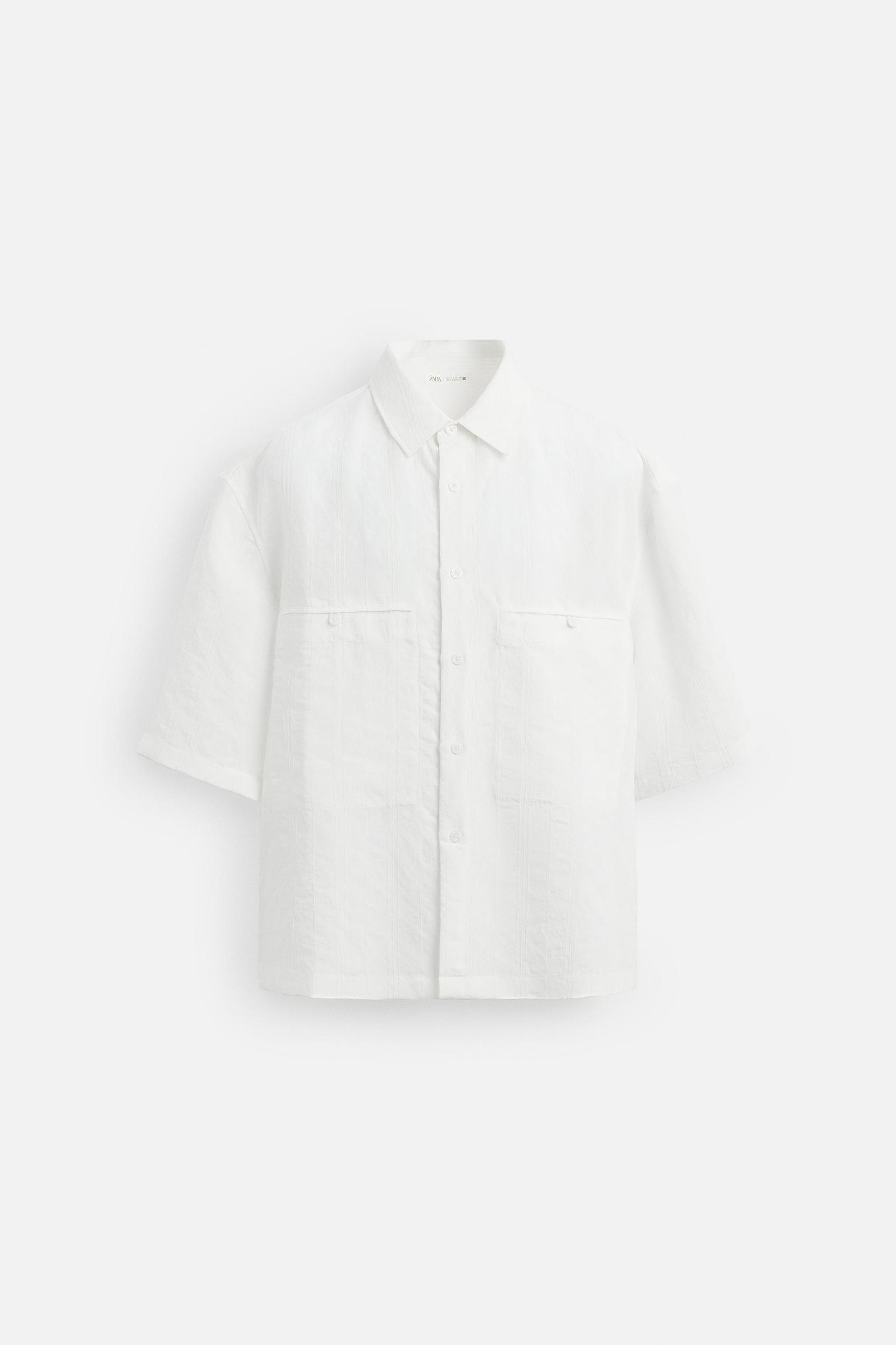 STRIPED JACQUARD SHIRT Product Image