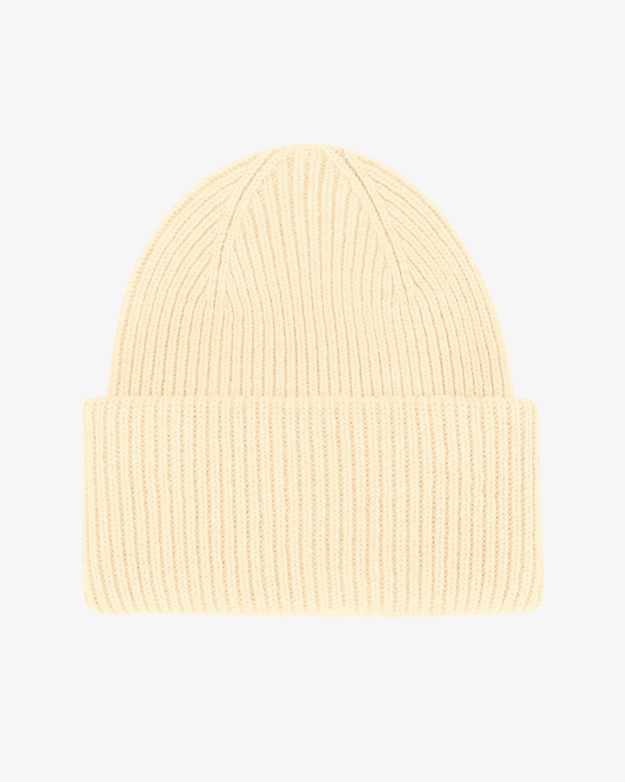 Merino Wool Hat - Soft Yellow Product Image