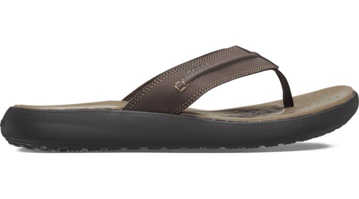 Crocs Yukon Vista II LiteRide™ Men's Flip Flops, Size: M8W10, Green Product Image