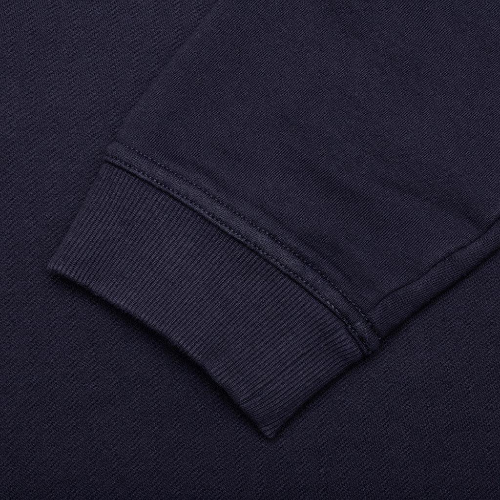 College Relaxed Fit Full Zip Hoodie - Purple Male Product Image