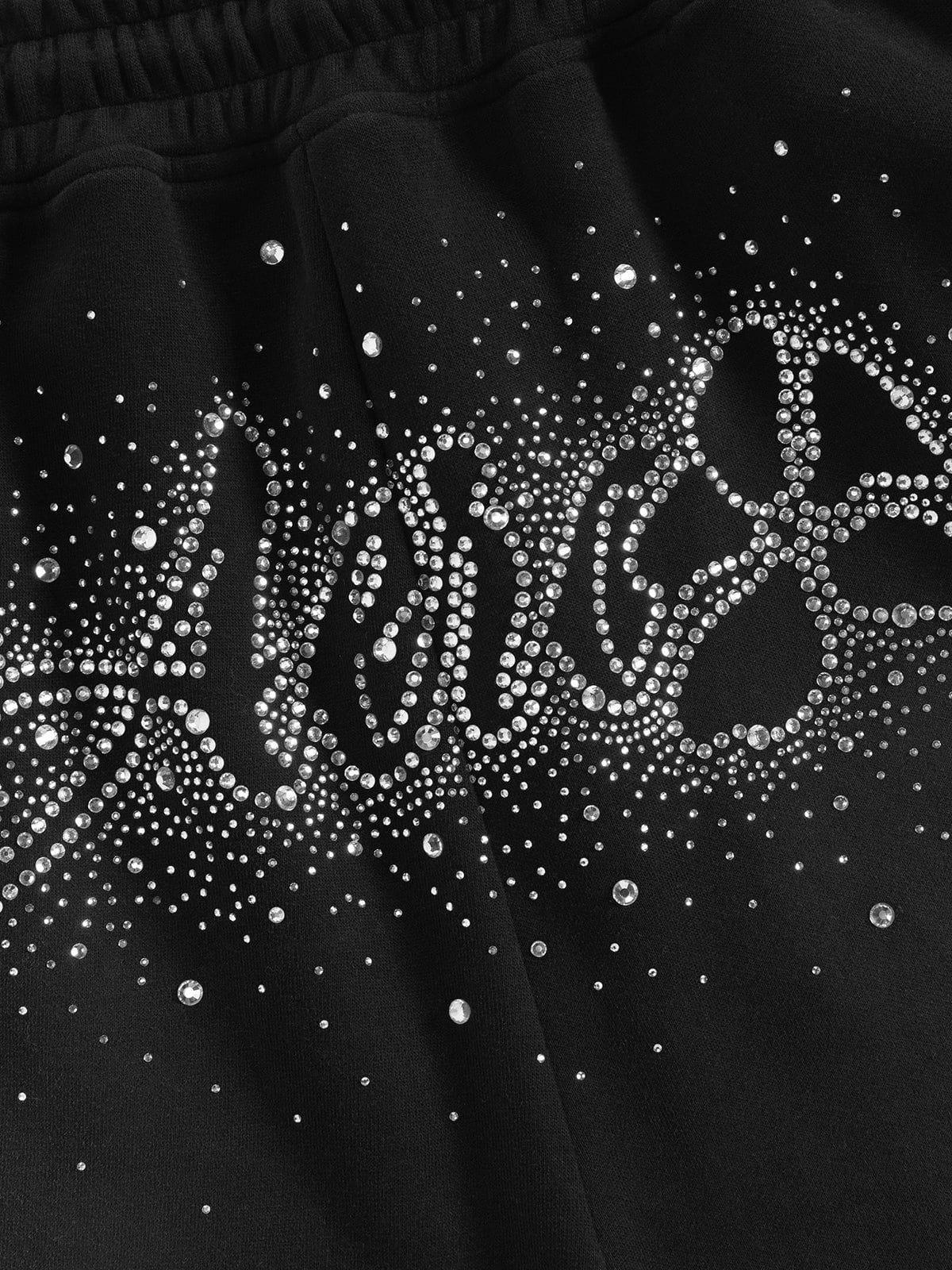 Aelfric Eden Rhinestone Super Baggy Barrel Sweatpants Product Image