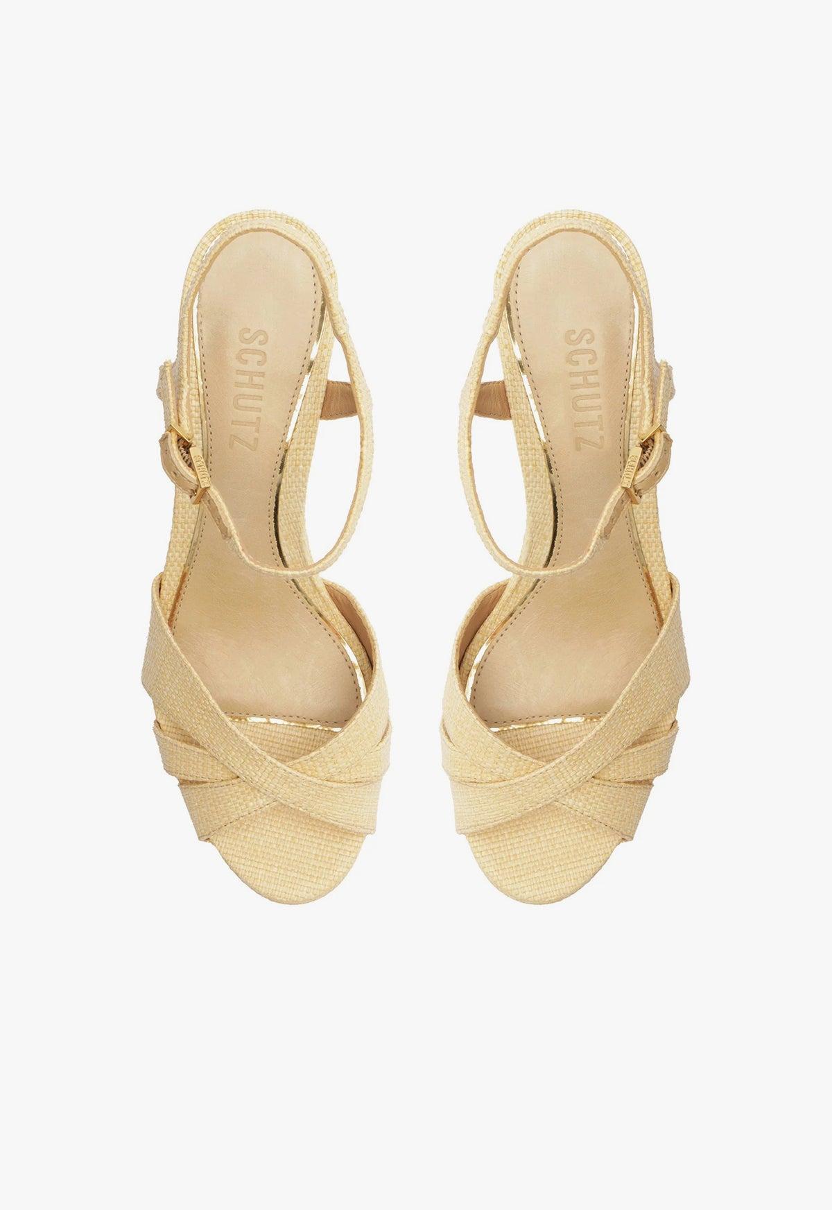 Keefa Raffia Sandal Product Image