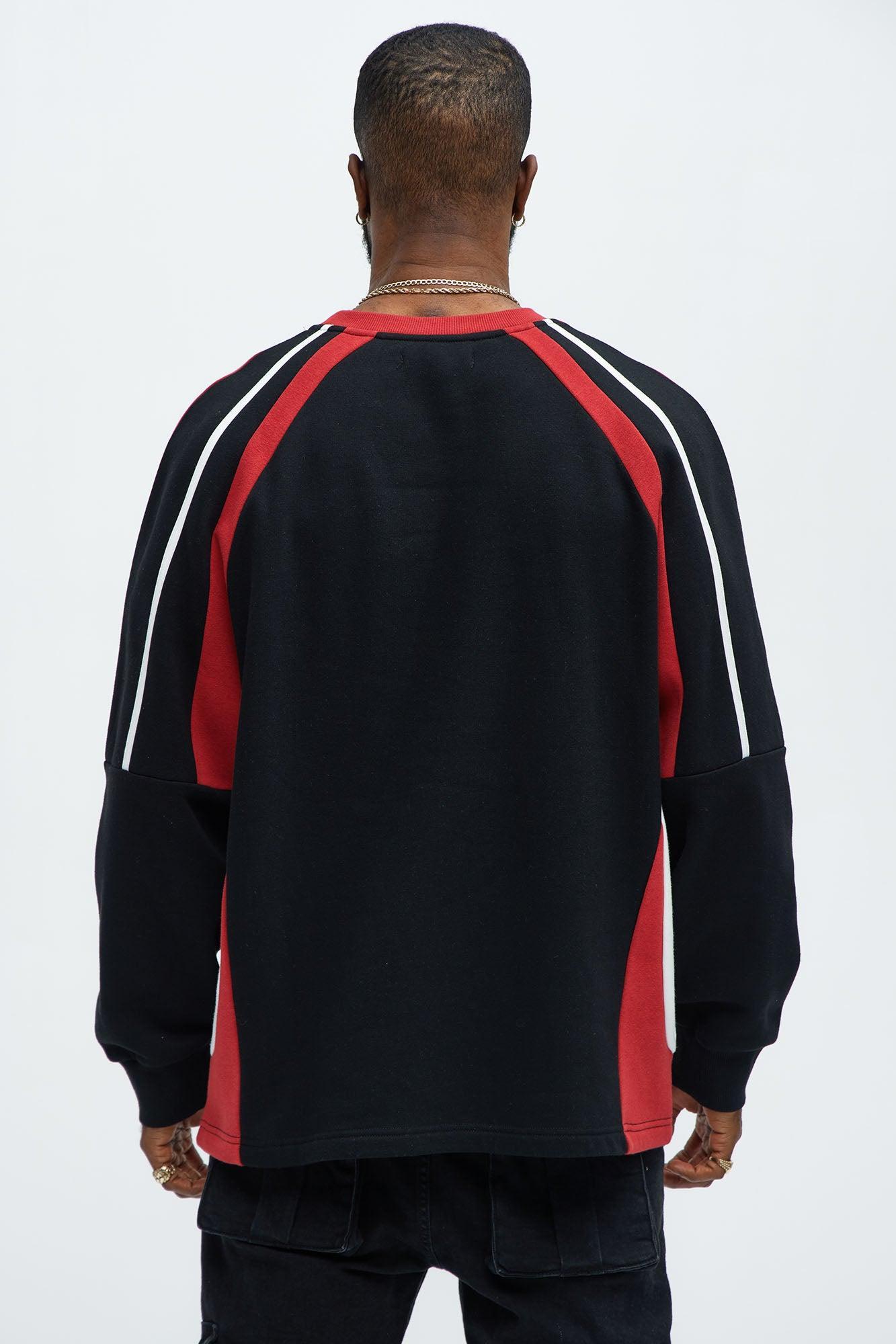Tyson Nontoxic Crewneck Sweatshirt - Black/combo Product Image