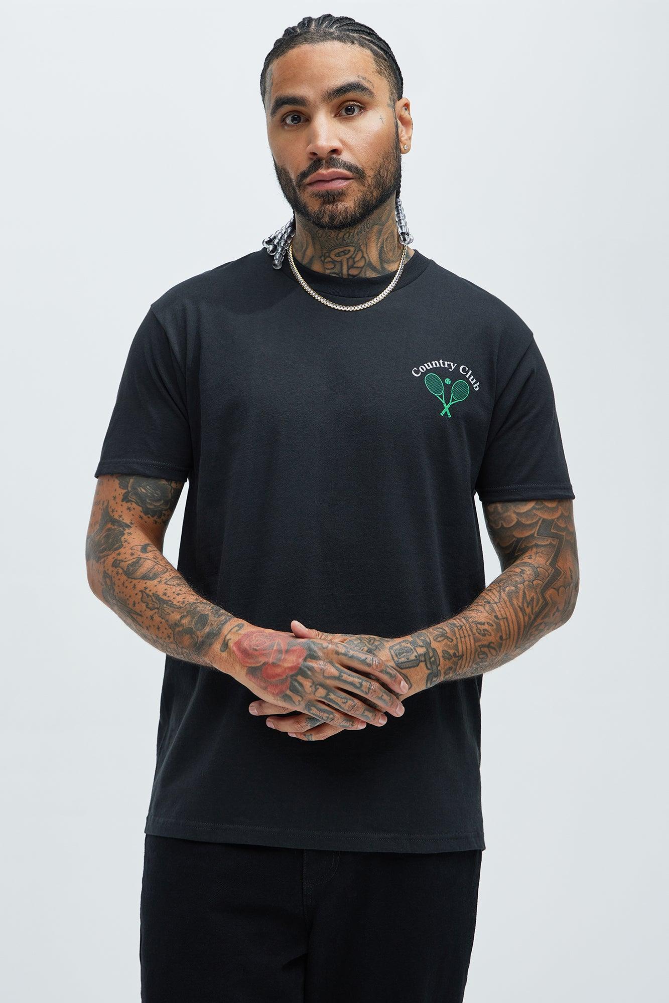 Country Club Members Only Short Sleeve Tee - Black Product Image