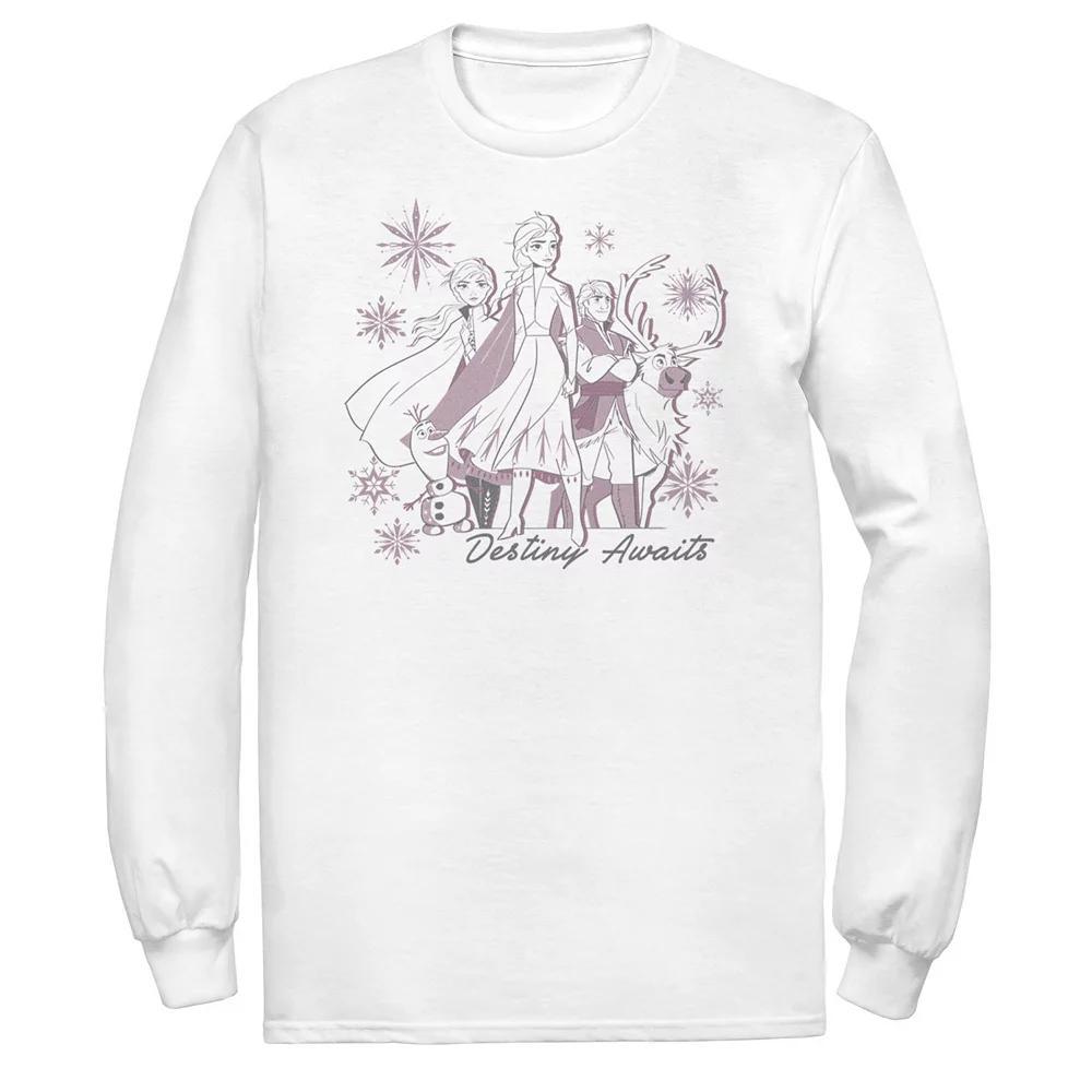 Men's Frozen 2 Destiny Awaits Tee, Size: XXL, White Product Image