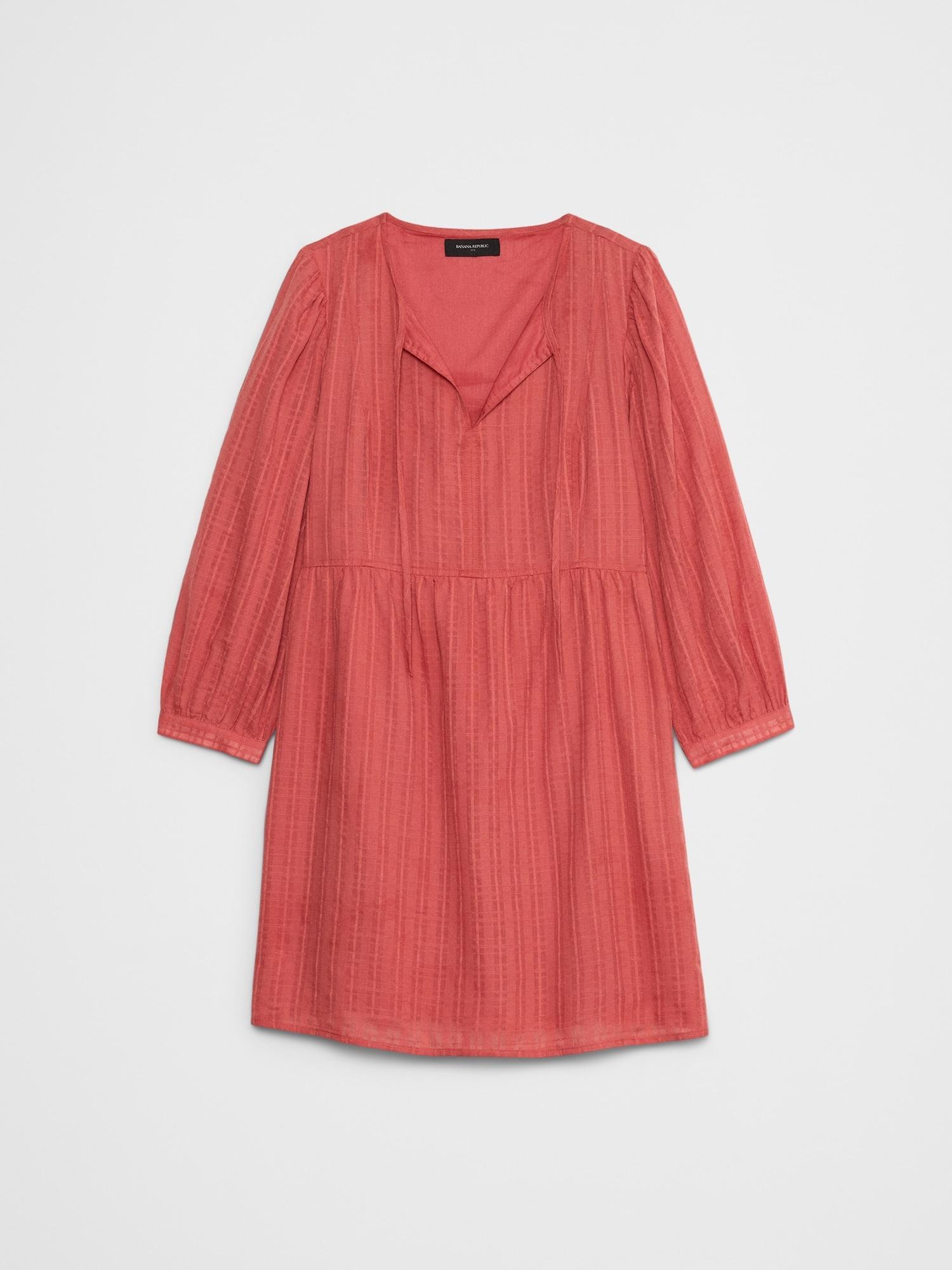 Puff-Sleeve Peplum Mini Shift Product Image