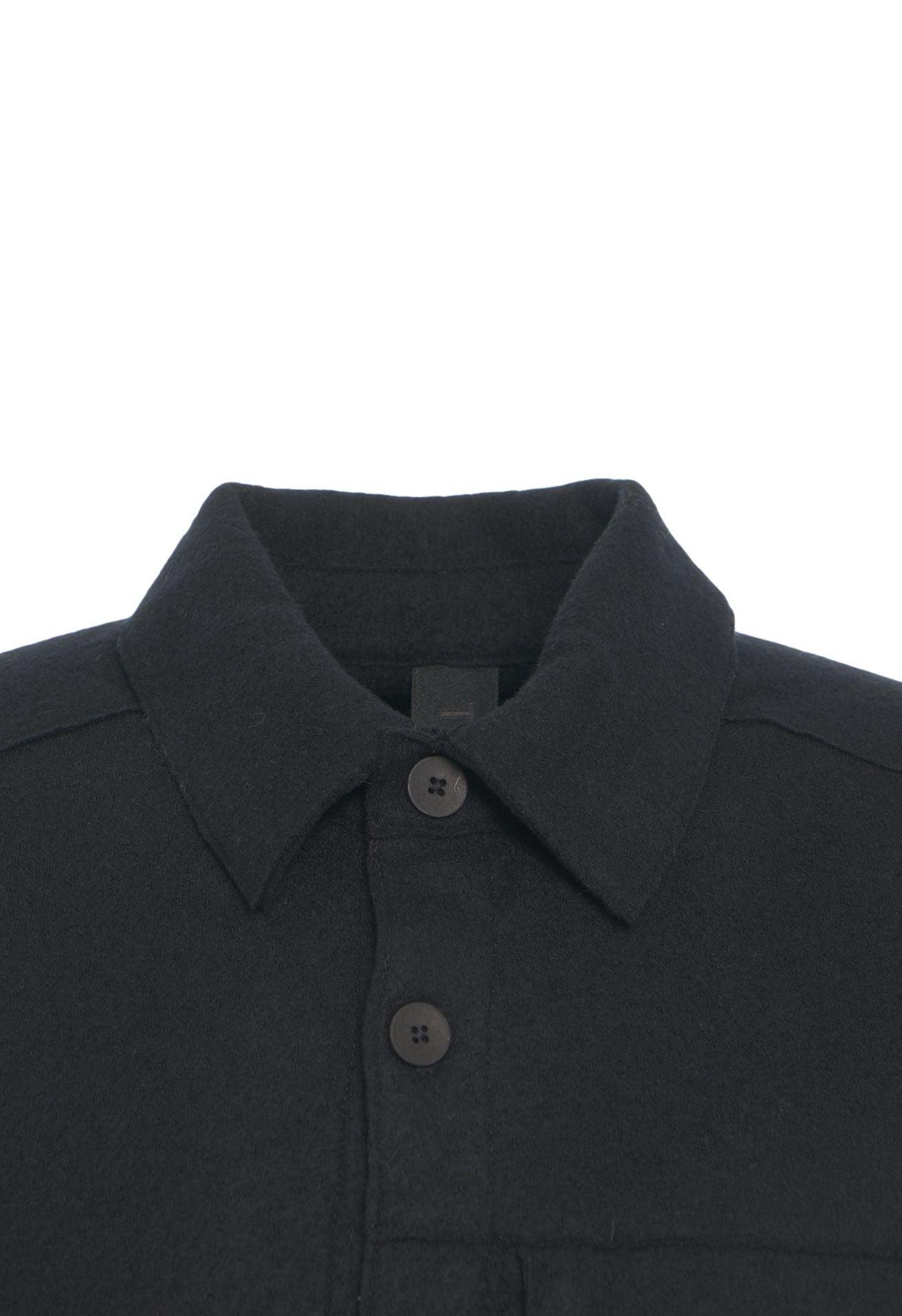 Virgin wool overshirt Product Image