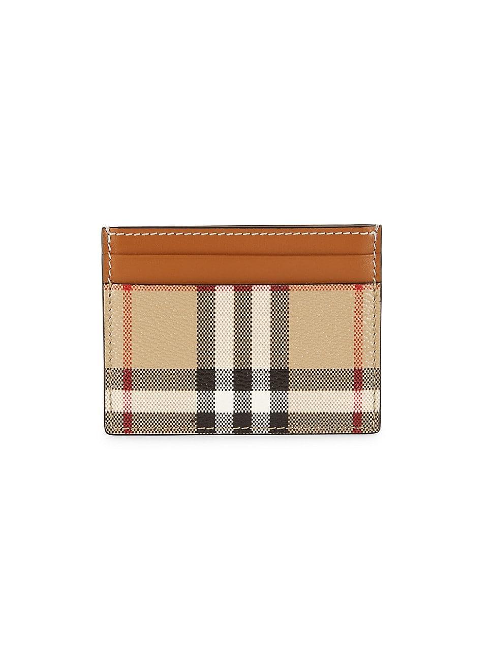 Sandon Check Card Holder Product Image