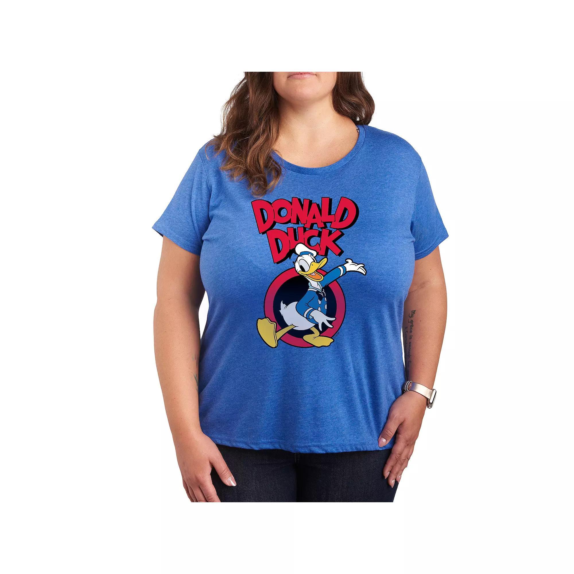 Plus Size Skull Wreath Graphic Tee, Womens Grey Gray Product Image